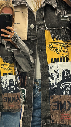 Campera Denim Parches en internet