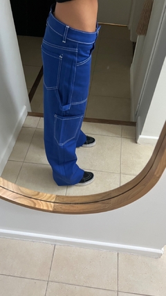 Jean Cargo Azul - comprar online