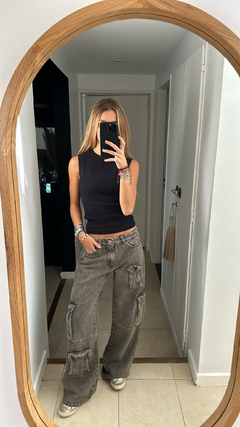 Musculosa Negra - Ropaje
