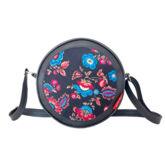 Bandolera Bugui Peonias Negra