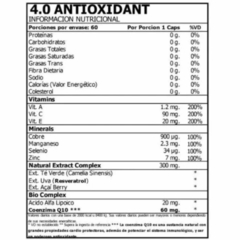 Antioxidant 4.0 HTN - comprar online