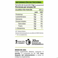 Glutamina Star Nutrition - comprar online
