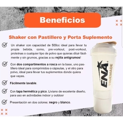 Shaker 3 en 1 Ena Sport - Pump Fit Suplementos