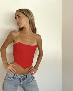 Imagen de Corset cherry red