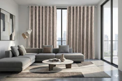 Cortina Jacquard Sala E Quarto 3,0m x 2,70m Tecido Florido Promoção Pra Varão