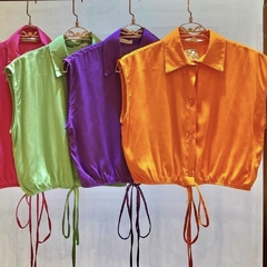 CAMISA CROPPED TATY - comprar online