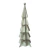 DECORACAO ARVORE COM CAMADAS DE METAL H.58 D.27 C5