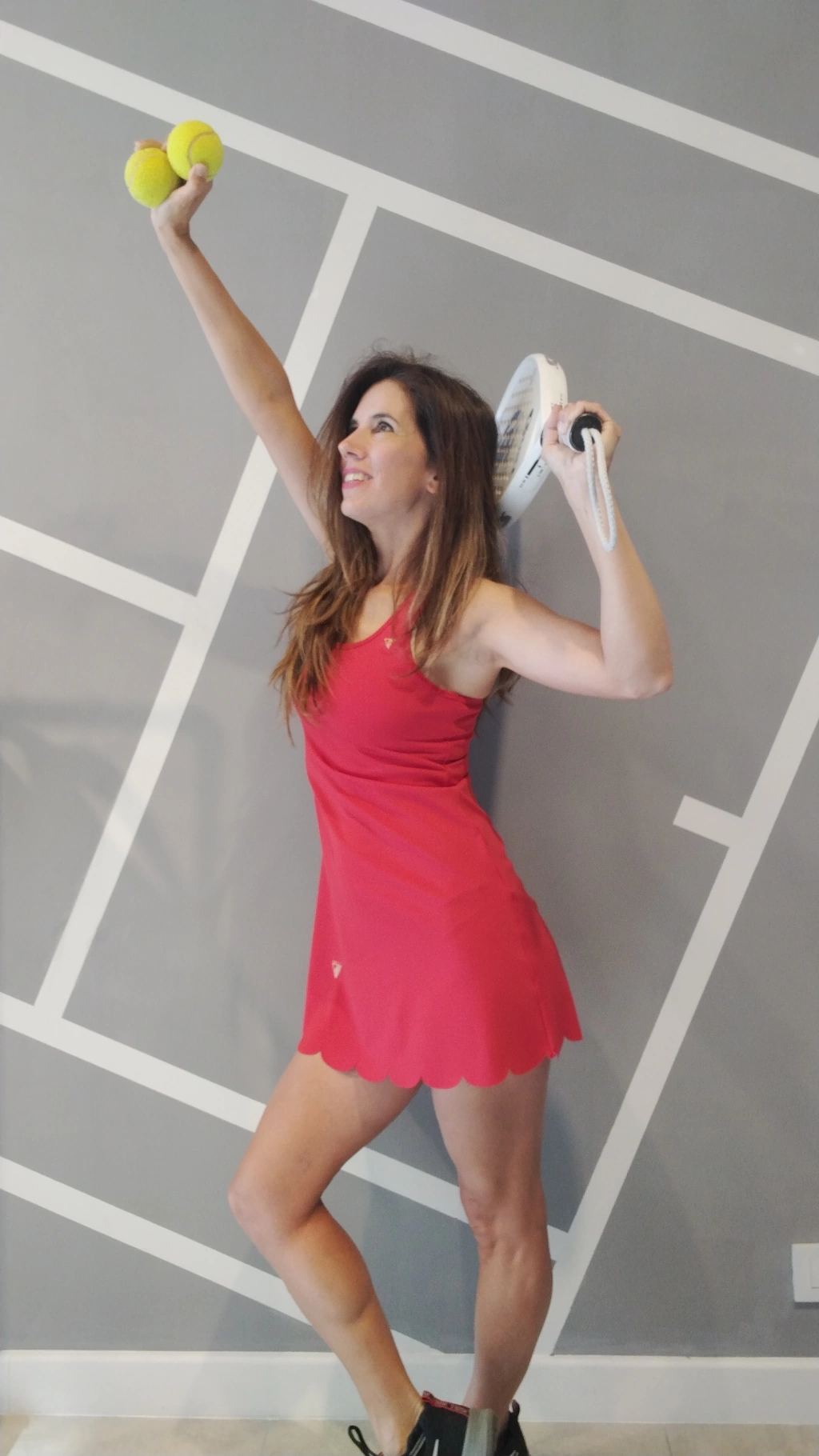 Vestido Ondita Rojo ❤️