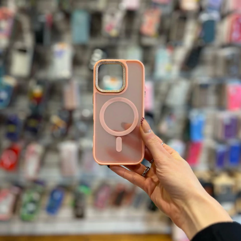 Funda Magsafe cromado iPhone 16 pro - comprar online