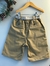 BERMUDA BRIM JUVENIL C/CINTO CARAMELO (10/12) - comprar online