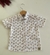 CAMISA M.CURTA INFANTIL BRANCA STAMPA COQUEIRO 4/6/8 na internet