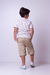 CAMISA M.CURTA INFANTIL BRANCA STAMPA COQUEIRO 4/6/8 - comprar online