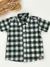 CAMISA MC XADREZ VERDE BABY ( FIO TINTO ) na internet