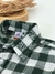 CAMISA MC XADREZ VERDE BABY ( FIO TINTO ) - loja online
