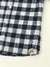CAMISA MC XADREZ MARINHO BABY ( FIO TINTO ) - Pibiti