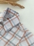 CAMISA MC XADREZ CANELA BABY ( FIO TINTO ) - loja online