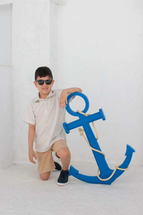 BATA M.CURTA INF. CAQUI LISTRAS 4/6/8 - comprar online