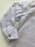 CAMISA M.LONGA INF. LISTRAS FINAS CINZA MEDIO 4/6/8 - loja online