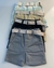 BERMUDA BABY BRIM C/CINTO CINZA NIQUEL (M/G) - loja online