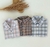 CAMISA MC XADREZ AZUL MAYA 4/6/8 ( FIO TINTO ) - comprar online