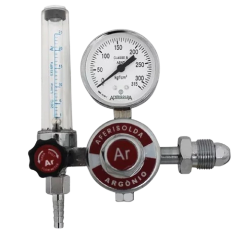 Regulador de Pressão de Argonio com Fluxômento