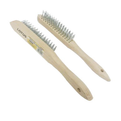 Escova com Cabo de Madeira 5x16 Lotus