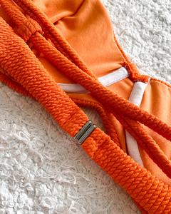 Imagem do Biquíni Malibu Hot Pants Cavado Laranja