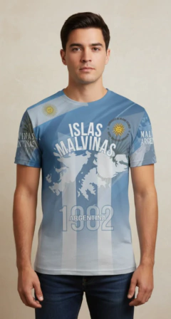 REMERA MALVINAS ARGENTINAS ARTEMIX AX-0124 en internet