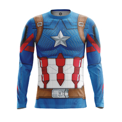 REMERA SLIM FIT CAPITAN AMERICA CIVIL WAR Artemix AX-0399