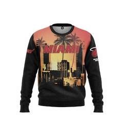 BUZO CUELLO REDONDO MIAMI HEAT Artemix BB-1490