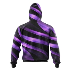 BUZO / CAMPERA CAPUCHA ARTE 3D VIOLETA ARTEMIX CC-0458 - ARTEMIX ARGENTINA