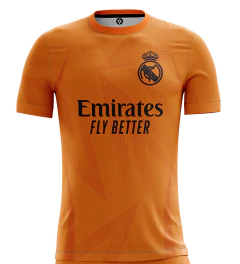 CAMISETA REAL MADRID ORANGE 2024/25 MBAPPE CAX-2268