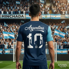 REMERA MESSI ARGENTINA ARTEMIX AX-3057 - comprar online