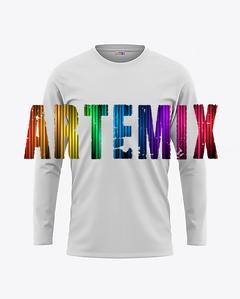 CAMISETA MANGA LARGA CON CUALQUIER DISEÑO ARTEMIX - comprar online