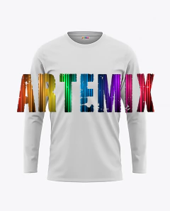 CAMISETA MANGA LARGA CON CUALQUIER DISEÑO ARTEMIX - comprar online