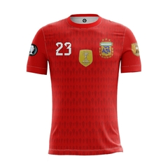 CAMISETA DIBU MARTINEZ ROJA ARTEMIX CAX-1066 - comprar online