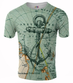 REMERA MAPA Y ANCLA ARTEMIX AX-0109 - comprar online