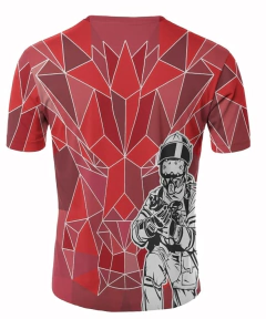 REMERA BOMBERO GEOMETRICO ARTEMIX AX-0532 en internet