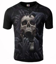 REMERA CALAVERA MANOS ARTEMIX AX-0141
