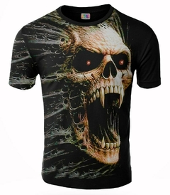 REMERA CALAVERA VAMPIRO ARTEMIX AX-0139