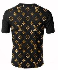 REMERA diseño LOUIS V NEGRA ARTEMIX AX-0145 - comprar online