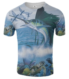 REMERA PECES OCEANO ARTEMIX AX-0563