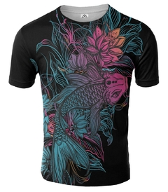 REMERA PEZ KOI FLORAL ARTEMIX AX-0396