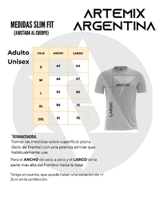 REMERA SLIM FIT TRAJE CAPITAN AMERICA Artemix AX-1452 en internet