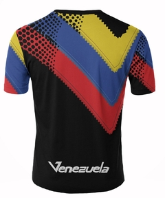 REMERA VENEZUELA BLACK ARTEMIX AX-0564 en internet
