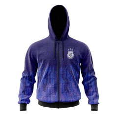 CAMPERA CAPUCHA ARGENTINA 2022 violeta ARTEMIX CC-0686
