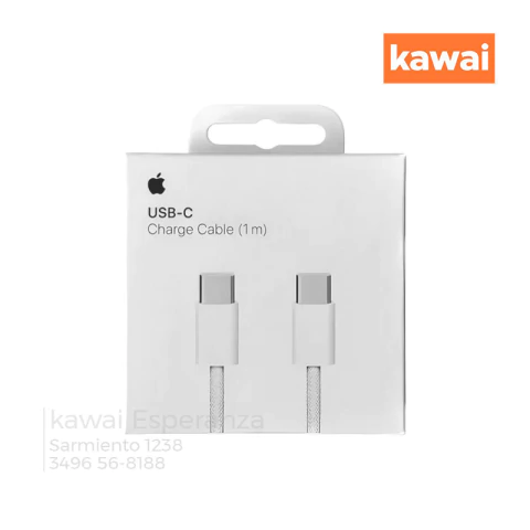 CABLE IPHONE Tipo-C A C - comprar online