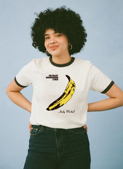 Camiseta The Velvet Underground - Andy Warhol na internet