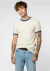 Camiseta Ringer Tee BASIC - Gola Azul - comprar online