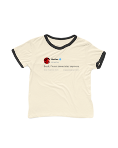 Camiseta Devasted - LADY GAGA (tracklist)